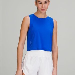 Lululemon sculpt cropped tank top